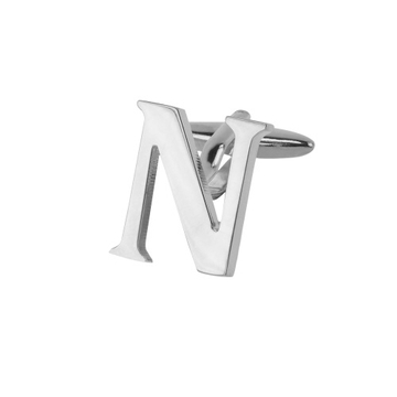 Monogram / Betű mandzsettagombok "N"