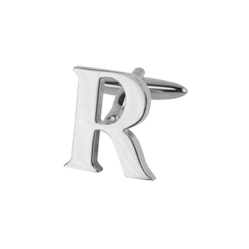 Monogram / Betű mandzsettagombok "R"