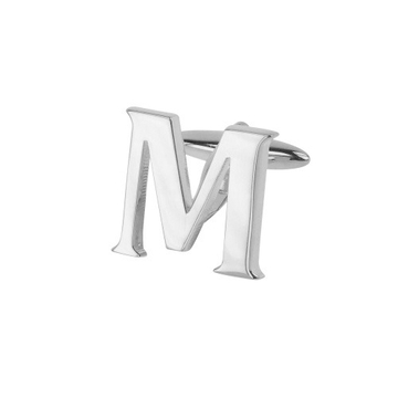 Monogram / Betű mandzsettagombok "M"