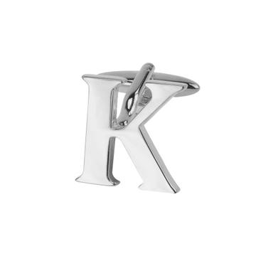 Monogram / Betű mandzsettagombok "K"