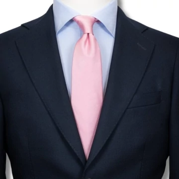 Selyem nyakkendő szett rózsaszín