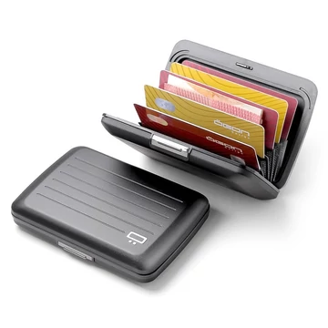 Smart Case V2 fém kártyatartó fekete