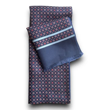 Selyem öltönysál kék Nr.13