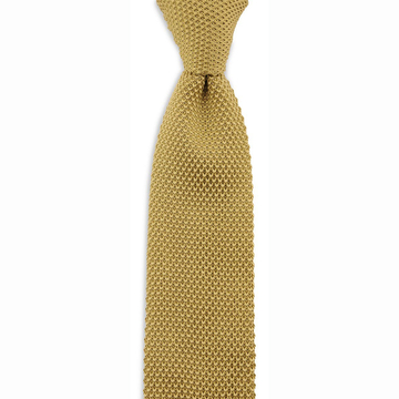 Kötött nyakkendő / Sir Redman / mustársárga