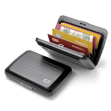 Smart Case V2 fém kártyatartó fekete
