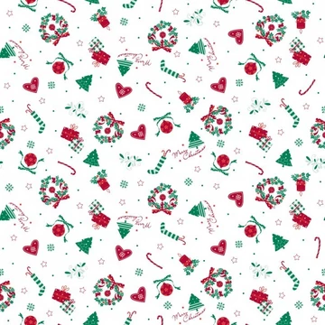 Karácsonyi textilhatású asztalterítő / Dream