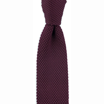 Kötött nyakkendő / Sir Redman / padlizsán lila