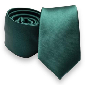 Ciao skinny keskeny nyakkendő (sötétzöld)