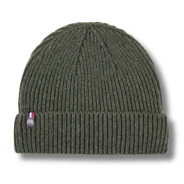 Maison Bonnefoy / Patrice páfrányzöld merinoi gyapjú sapka Maison Bonnefoy / Patrice páfrányzöld merinoi gyapjú sapka