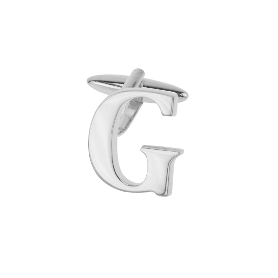 Monogram / Betű mandzsettagomb "G"