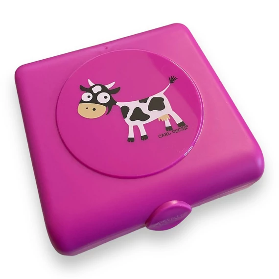 Carl Oscar szendvicsdoboz / ciklámen