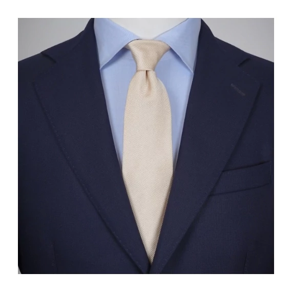 Selyem nyakkendő szett pezsgőszínű