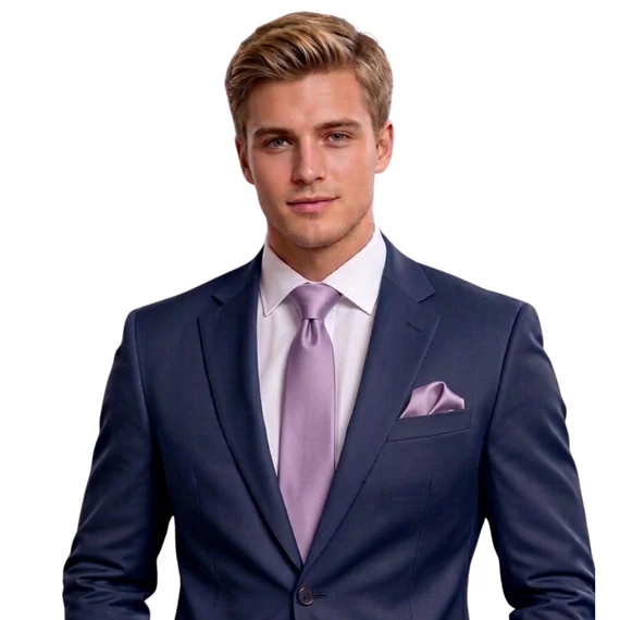 Selyem nyakkendő szett 