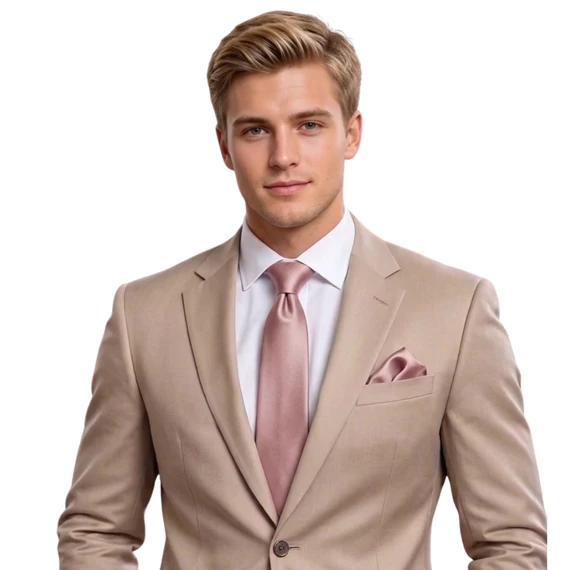 Selyem nyakkendő szett 