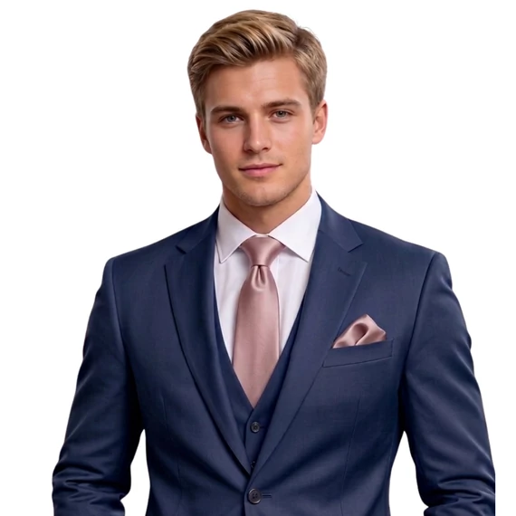 Selyem nyakkendő szett 