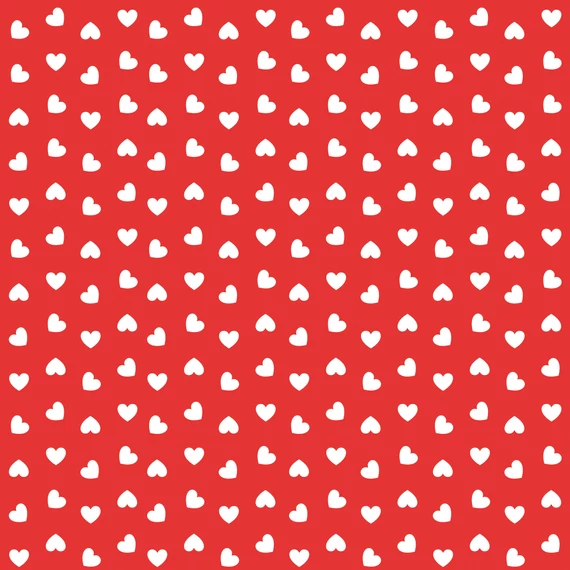 LOVE textilhatású asztalterítő