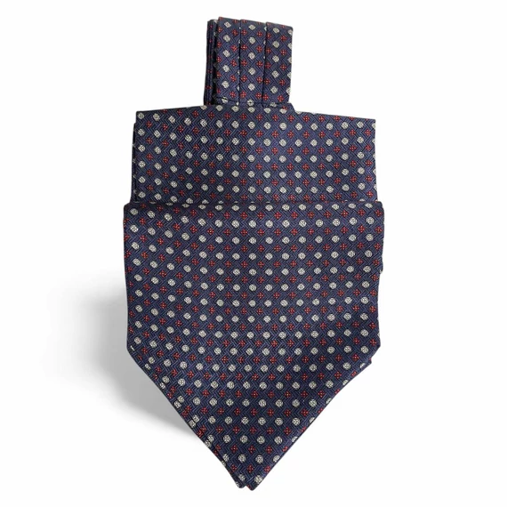 Lago Maggiore  selyem ascot nyakkendő (kék) 