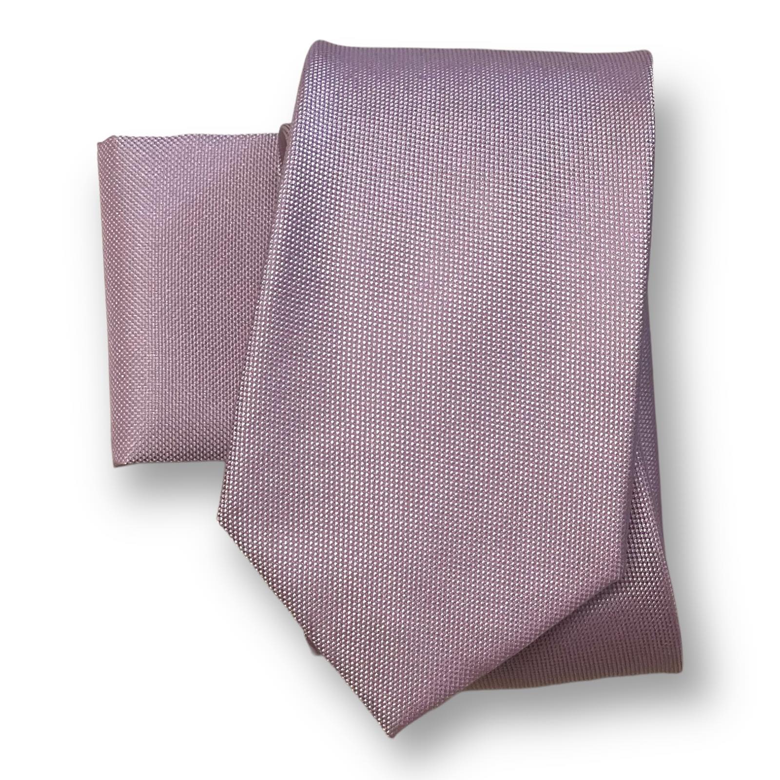 Extra hosszú nyakkendő szett (rózsaszín)