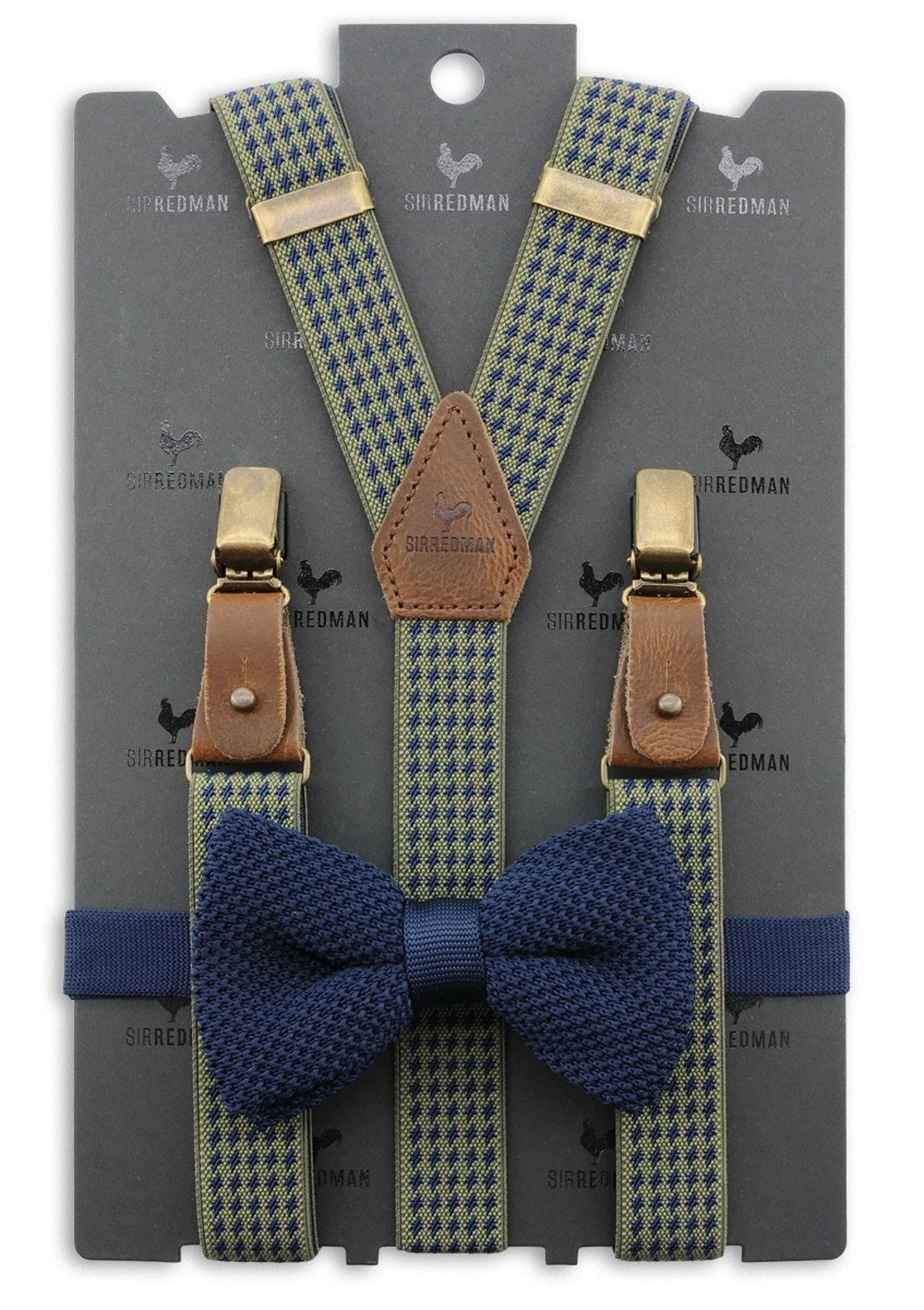 Sir Redman nadrágtartó / combi pack / Mr. Dolph Dogtooth